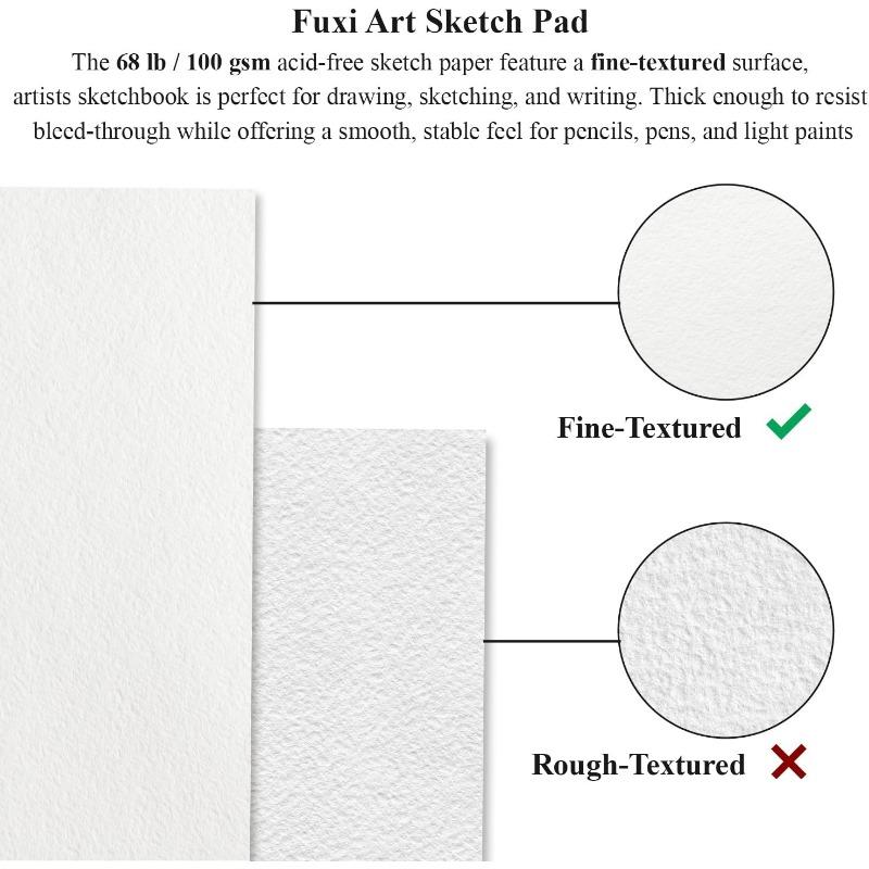 1 Stück 9 Zoll x 12 Zoll Skizzenbuch, Skizzenbuch mit oberer Spiralbindung Kinder-Kunstzeichnung leeres Papier Zeichenbuch