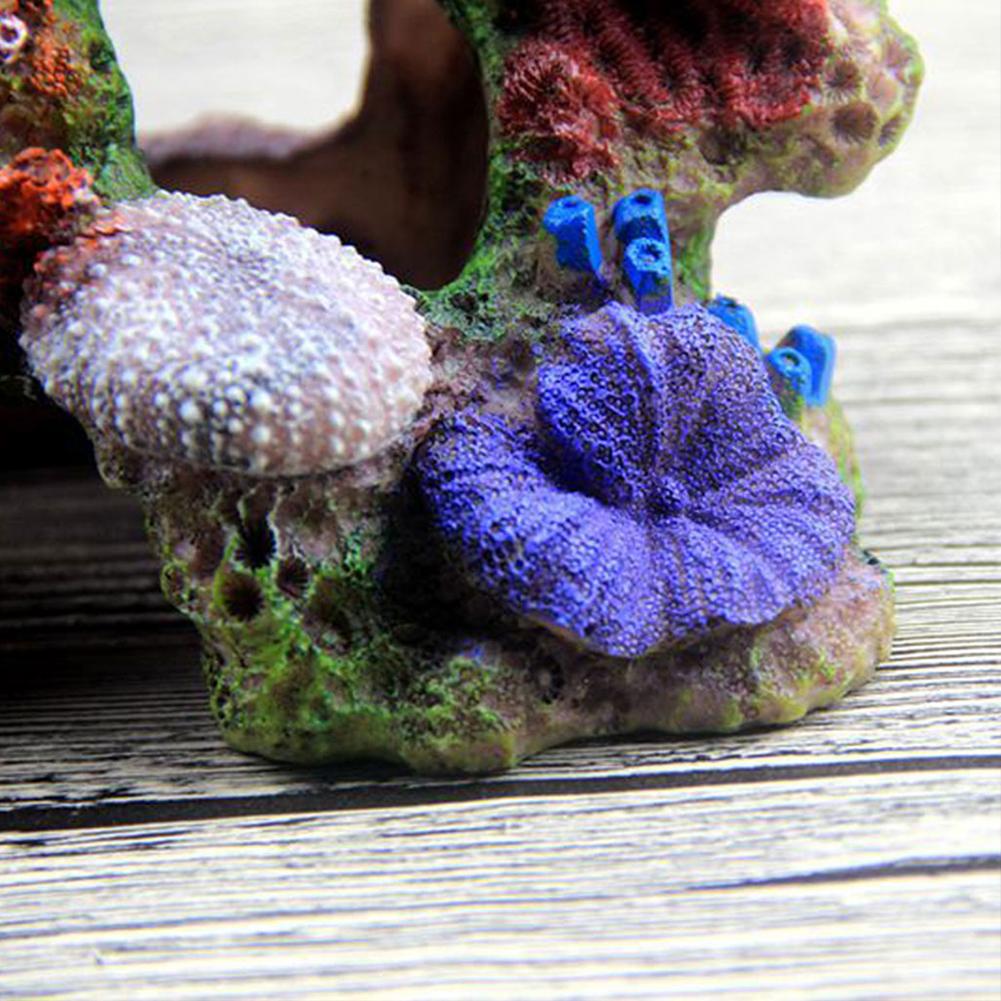 Resin Coral Reef Ornament Underwater World Decoration Environments Aquarium Fish Tank Landscaping Decor