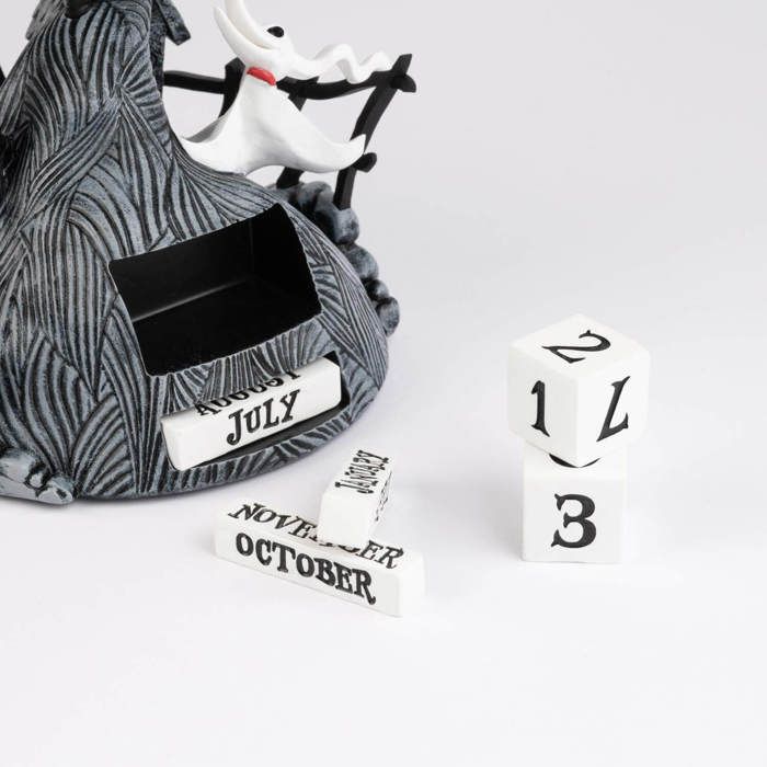 Calendrier perpétuel 3d - disney - nightmare before christmas - résine - personnalisable - mixte