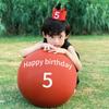 36" Colorful Red Balloon for Baby’s First Birthday Decoration & Outdoor Photo Props