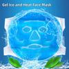 SPA Ice Cold and Hot Heat Full Face Eye Mask Sleeping Ice Pack Reduce Face Puff Dark Circles Gel Beads Compress for Woman