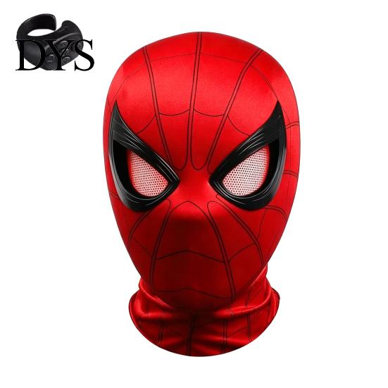 Cosplay Masks for Adults Spider LED Light-Up Mask with Moving Eyes, Remote Control Blinking Eye Halloween Costume Accessories Cosplay, Rechargeable