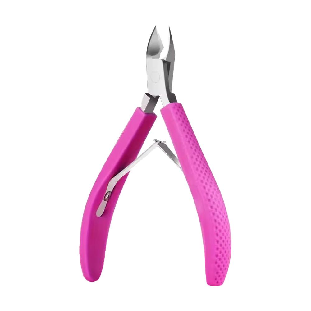 Stainless Steel Diagonal Nail Clipper Dead Skin Remover Pedicure Nail Cutters Tool