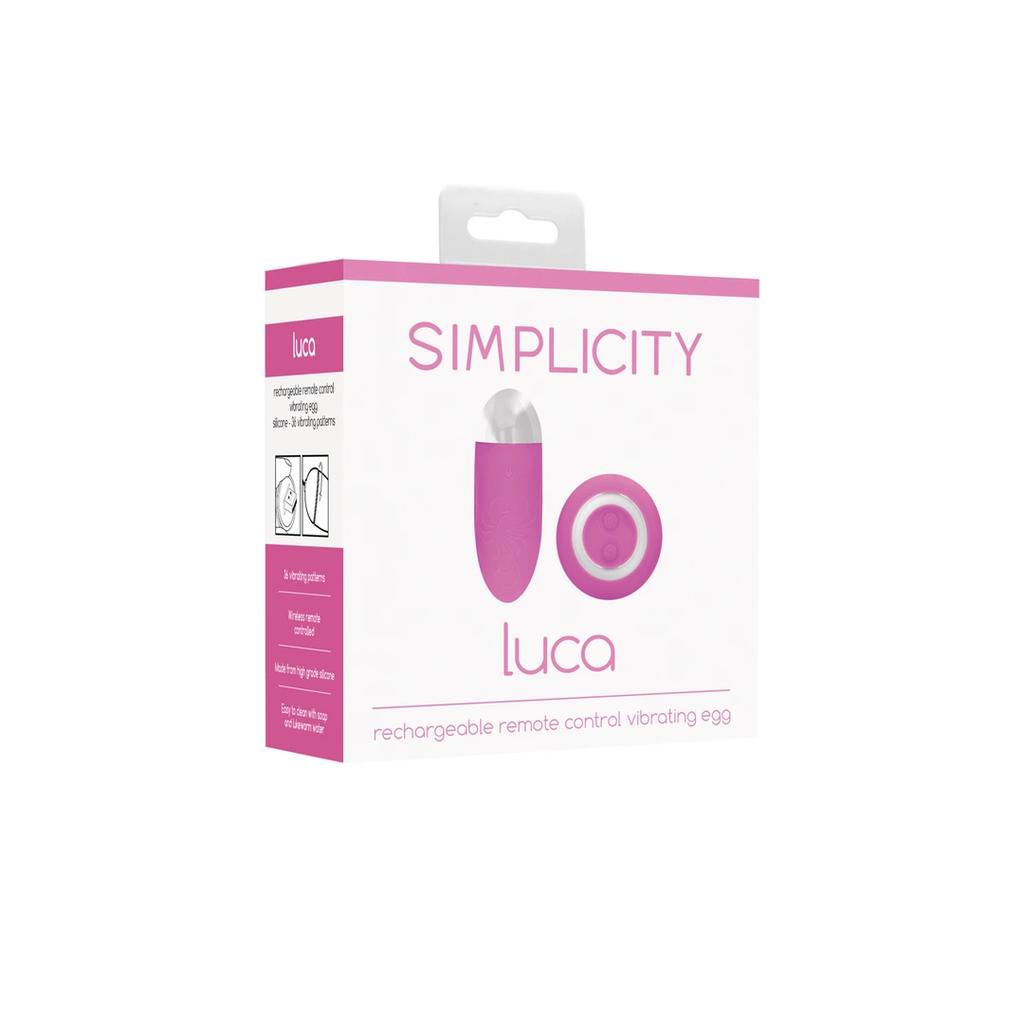 Simplicity by shots - Luca Wireless Stimulation Egg with Remote Control