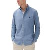 Polo Embroidered Logo Button Long Sleeve Shirt Men Shirts 710798540-073