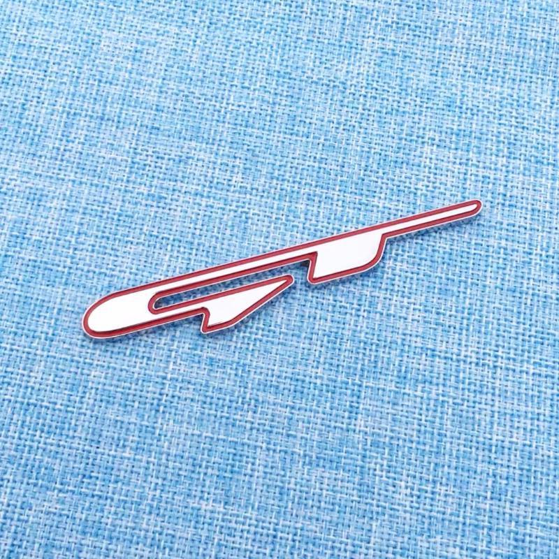 

3D ABS GT Line Эмблема Значок Наклейка Задняя Наклейка Грузовик Стиль Автомобиля для Ford Peugeot GT Sticker серебряный/чёрный