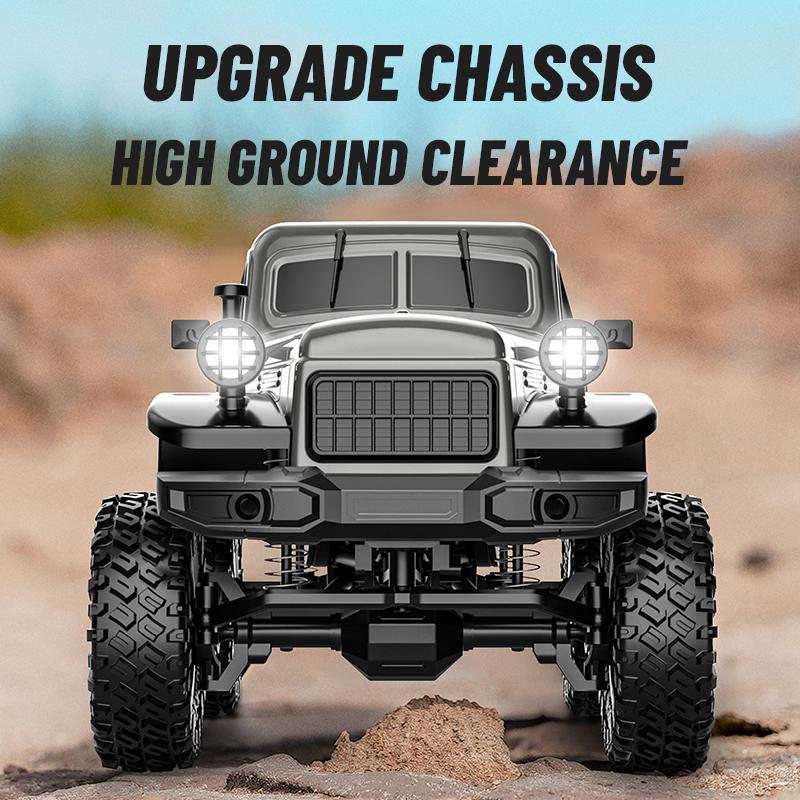 2.4G RC Car 4WD JJRC C8813 Radio Motor Pickup Climbing Off-Road Model Buggy Control Trucks Toys Childrens Gifts Boy