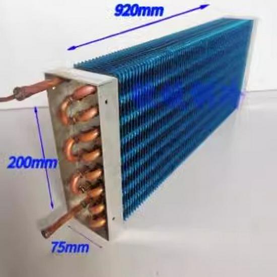 Air-Cooled Refrigerator & Freezer Display Cabinet with Copper Tube and Aluminum Fin Evaporator