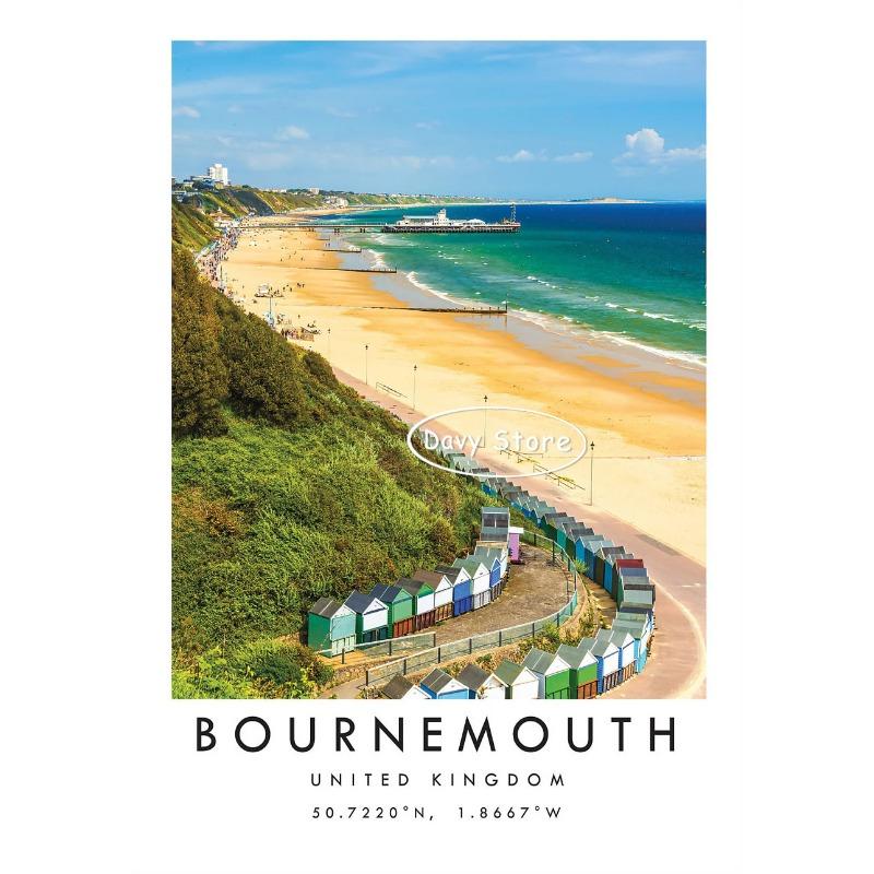 Greece Italy Brazil Spain New York Travel Landscape Poster Print Canvas Painting Wall Art Picture for Living Room Home Decor