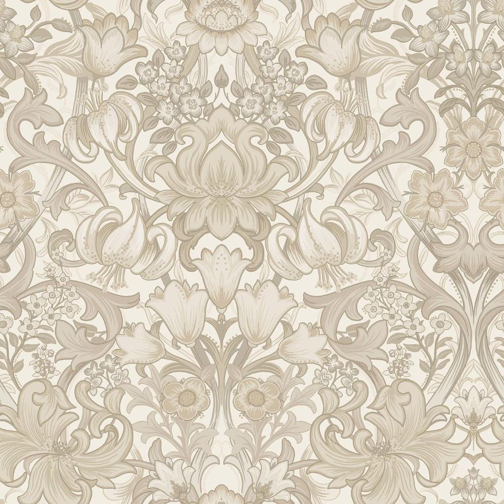 Holden Décor Ornamental Floral Textured Wallpaper