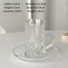 Turkish Coffee Cup And Saucer Set European Style Wine Glasses Cups Creative Coffee Cup Sets Engraved Wine Glasses Cup Cafe Tools
