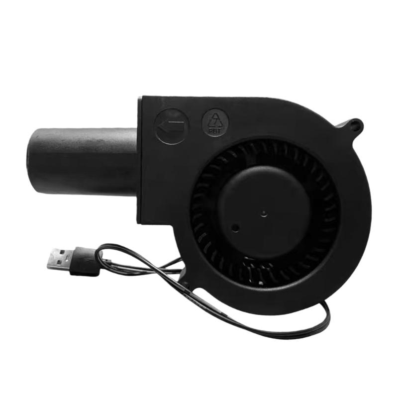 USB Operated Blower Tool Efficient Fireplaces Ignition Outdoor Heating System Maintenance 4000RPM Air Blower