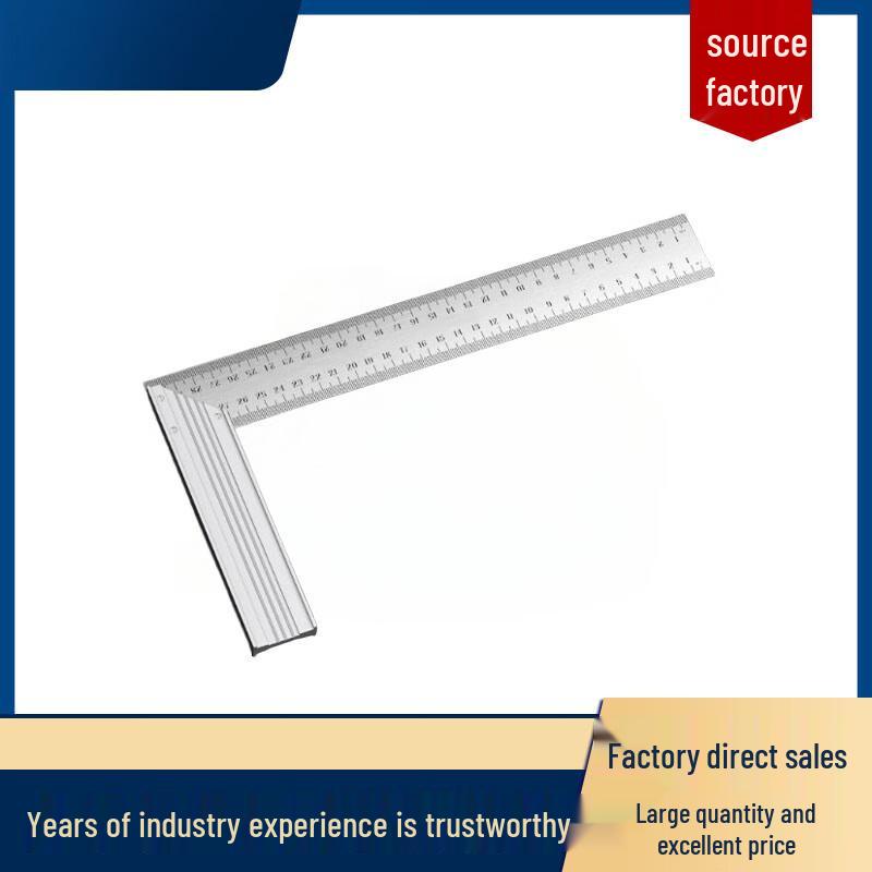 JunCeng Stainless Steel Woodworking L-Square Ruler