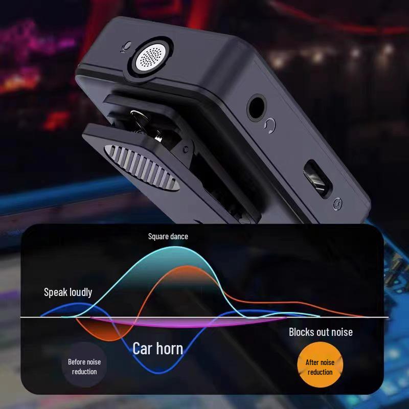 Senran Wireless Lavalier Microphone for Live Streaming and Outdoor Recording - Little Bee One-to-Two Receiver