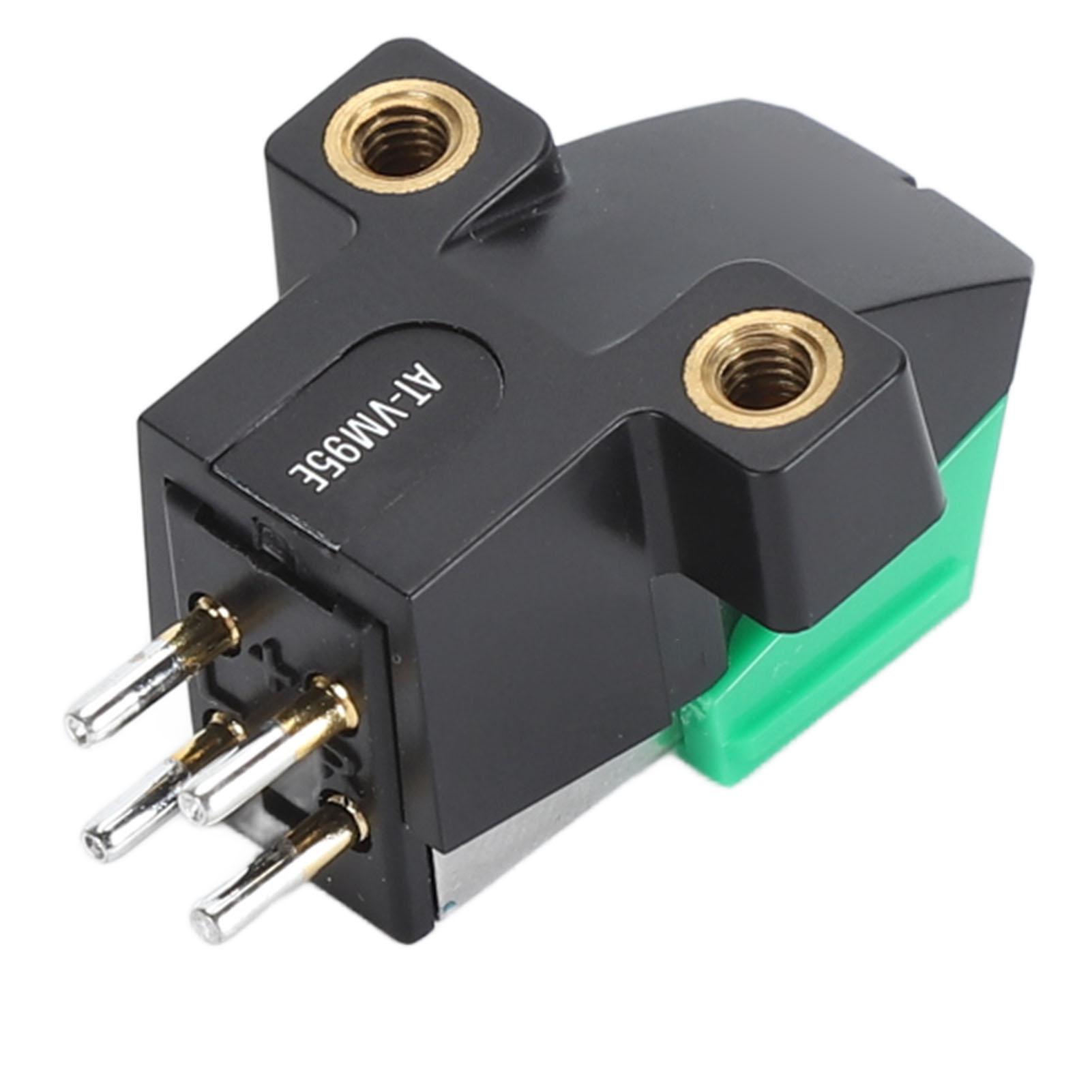 AT VM95E platenspelernaald met twee beweegbare magneten, professionele magnetische naald voor het vervangen van naalden op platenspelers