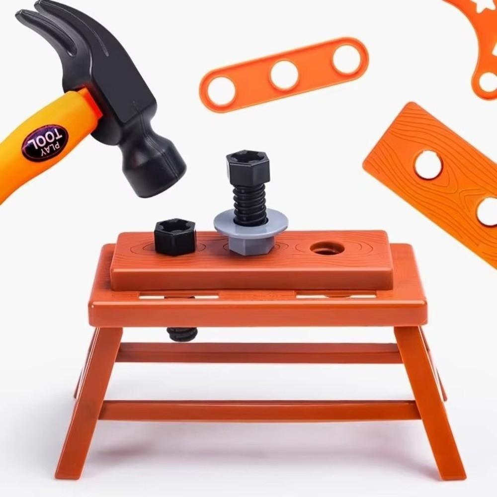 With Screwdrivers Pretend Play Tool Kit Simulation Engineering Toy Tool Box  For Toddler