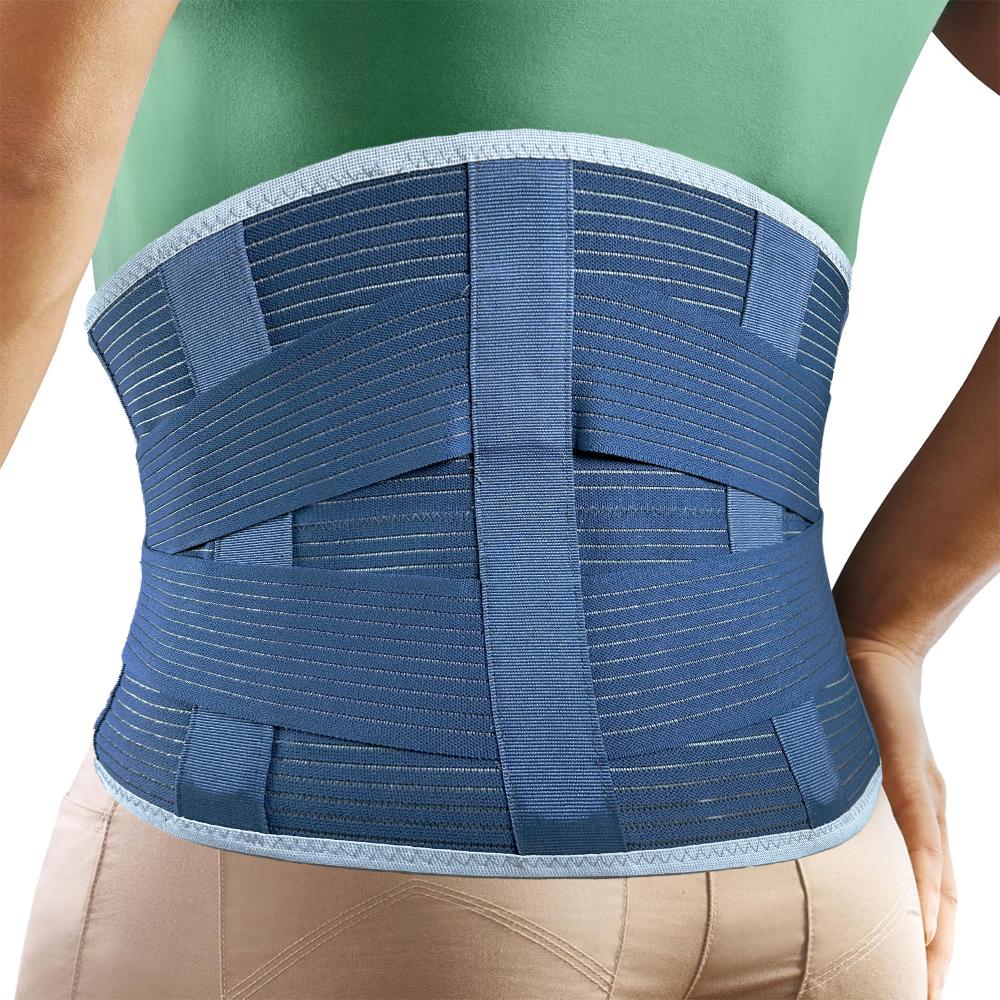 

Back Braces For Lower Back Pain Breathable Back Support Brace Lumbar Belt With Dual Adjustable Straps M