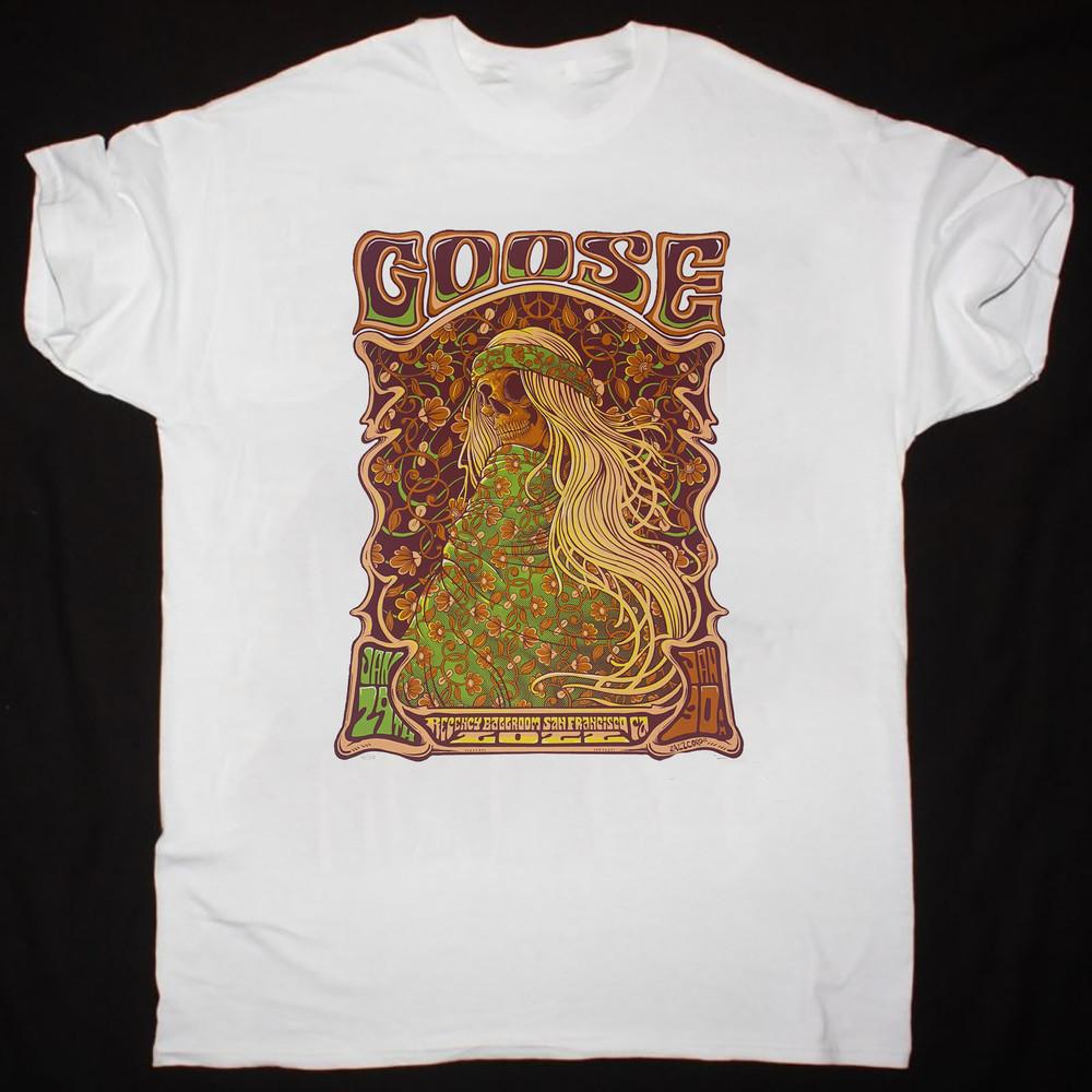 Goose Band Gift For Family White T-Shirt Cotton All Size Unisex T-Shirt M
