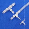T-Type Reducing Tee Plastic PP Connectors, Pagoda Adapter, Irrigation Pipe Fittings, Hose Aquarium Joints, 2-3.2mm, 5-100Pcs