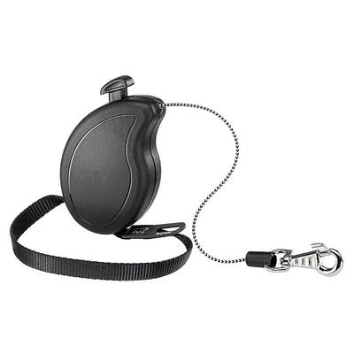 Retractable Lead Flippy One Mini Cord Type Black 3m Dog Walking Goods Walking Supplies Going Out Walking Goods