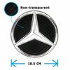 Samolepka na auto Přední mřížka auta Hvězdný emblém LED osvětlené logo Bílá Modrá Červená Světlo pro Mercedes Benz W205 C E R ML GL GLA CLA C
