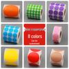 Color Coated Self-Adhesive Barcode Label Paper - Round Stickers In Various Sizes