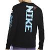 Nike T Shirts Men's Black Crew Neck Moderate Straight Fit DA5004-010