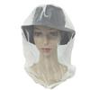 Mosquito Head Net Fine Mesh Insect Netting Head Net Hat Anti-Mosquitos Fishing Mesh Cap Camping Durable Protective Cover
