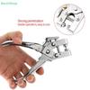 Eyelet Installation Tool Set,Portable Grommet/Puncher Hand Press kit for Leather/Belt/Shoes/Cloths