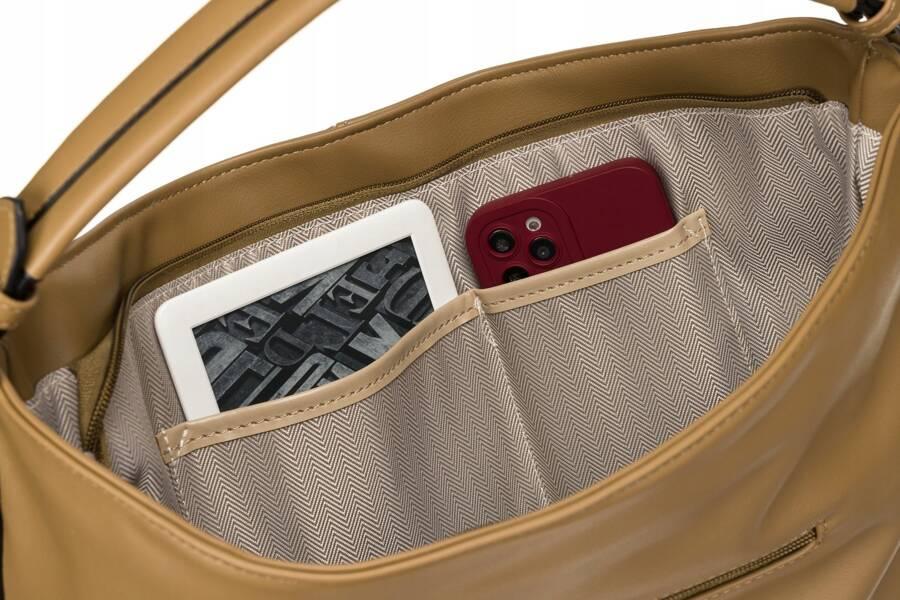 Classic Women's Shopper Bag Made of Eco-leather - Rovicky