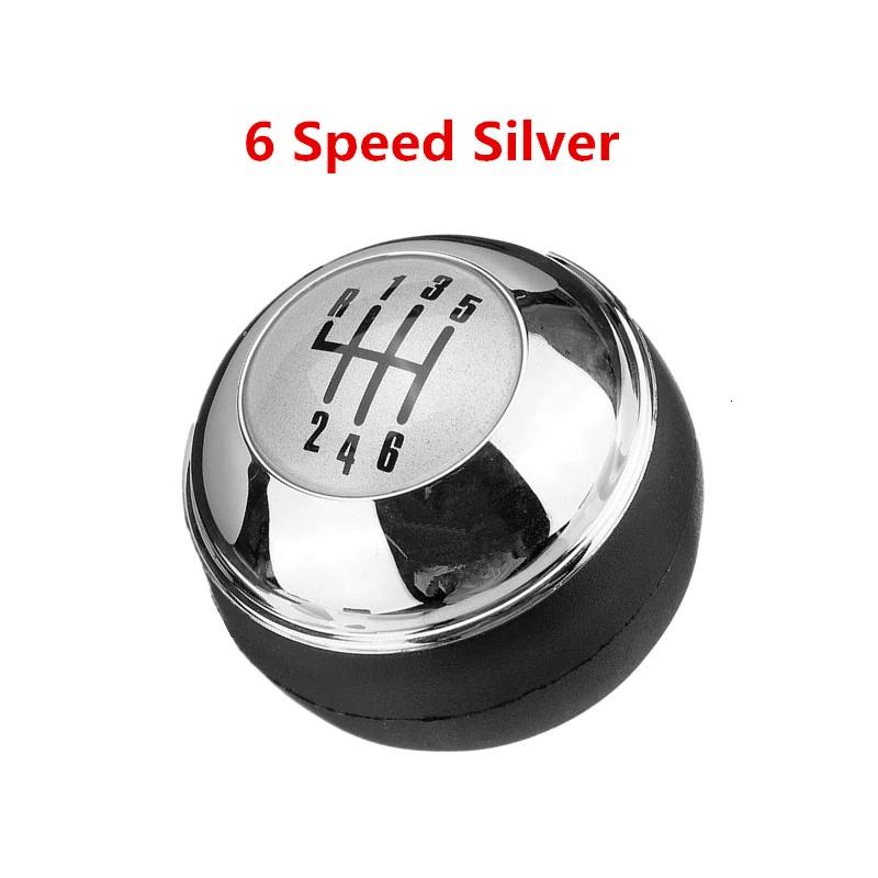 

5/6-ступенчатая механическая ручка переключения передач автомобиля, ручка рычага переключения передач, круглая, для Mini R50 2000-2006 Cabrio R52 2002-2008 25117542278
