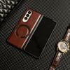 Crazy Horse Pattern Retro Leather Pattern Magnetic Attraction Is Suitable for Samsung Z FOLD7 Mobile Phone Case Hinge Anti-drop Folding Z FOLD4/3
