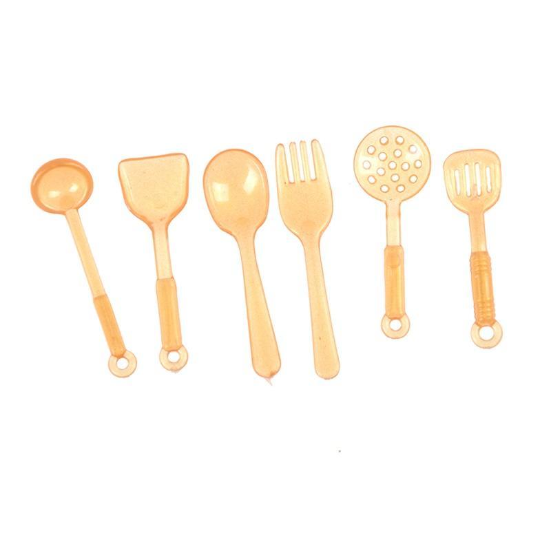 10Pcs Mini Tableware Toys Kitchen Dining For Bjd Doll House Accessory Play Toy