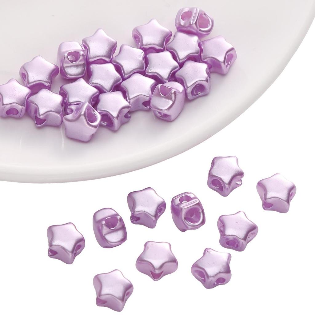 Acrylperle Fünf-Sterne Vier-Wege Perlen Für DIY Halskette Armband Ohrringe Schmuckherstellung Bastelzubehör