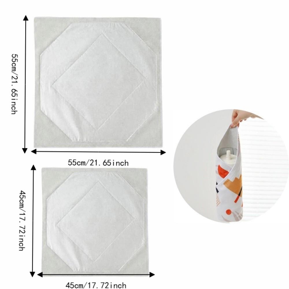 Aluminum Foil Lining Cold Hot Insulation Cover Portable Self-Adhesive Cloth Food Preservation