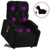 VidaXL Electric Massage Recliner, Relaxation Chair with Adjustable Backrest and Footrest, Seat of 3204748