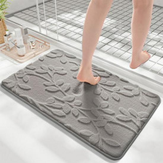 Cross-Border Chenille Quick-Dry Absorbent Bathroom Mat