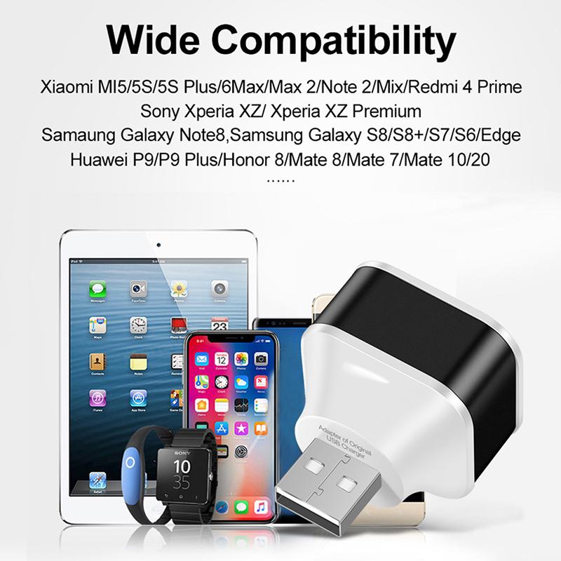 Car Usb Charging Extender 2.0 3-Port Extended Usb Splitter With Indicator Light