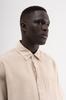 Machinist Oversized Basic Men's Shirt – Beige S