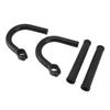 Bicycle Armrest Handlebars Aluminum Alloy Black Increased Height Bend Handlebar for Mountain Bike Road Bikes