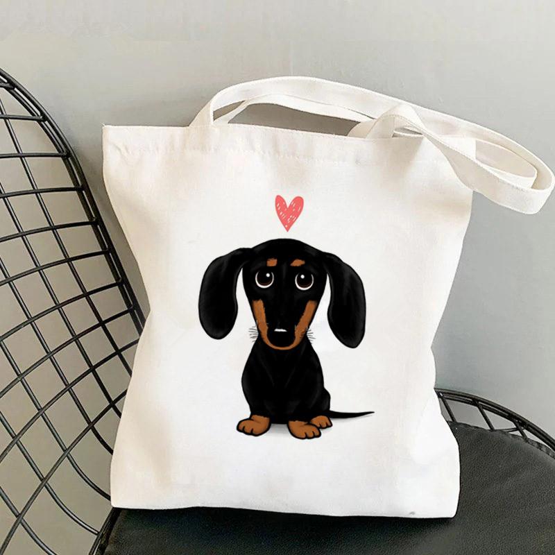 Bolso de mano con estampado de dibujos animados de abejas amarillas para mujer 2021, bolso de mano estilo Harajuku para chica, bolso de hombro para compras, bolso de lona para mujer