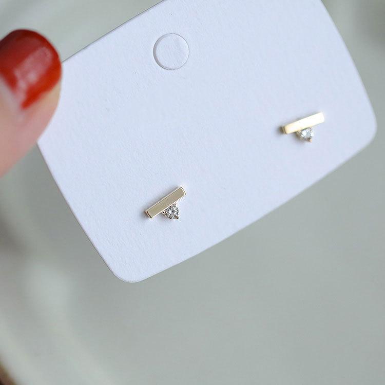 

Блестящие офисные повседневные универсальные изысканные серьги в стиле темперамента в тренде