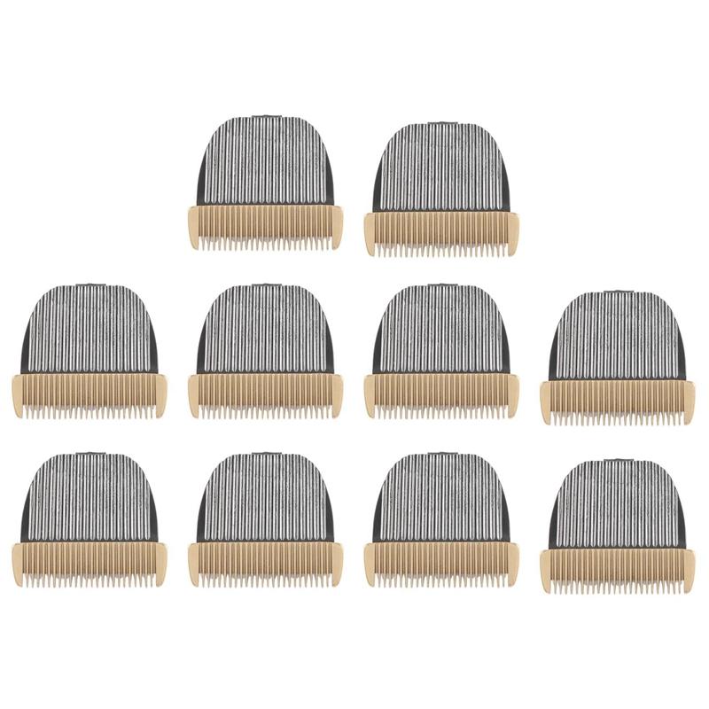 10X Grooming Ceramic Cutter Head Razor Blade 40Mm 24 Teeth For Animal Clipper Trimmer