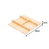 Endo Shoji Commercial Use Square Steamer Lid with Handle 39cm Sawara Made In Japan WSI05039