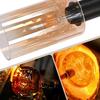 Suspension - NETTLIFE - Nettlife - Verre transparent - Métal noir - 3x E27