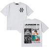 Rapper Junior H Album Cover High Quality T Shirt Unisex Women Aesthetic Short Sleeve Double Sided Print Y2K Oversized Tee Teenagers