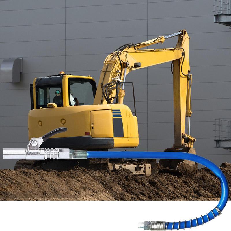 Grease Fitting Tool Gear Type Grease Coupler Lock Six Disc Lock Plate 10000PSI Grease Equipment Quick Lock And Release