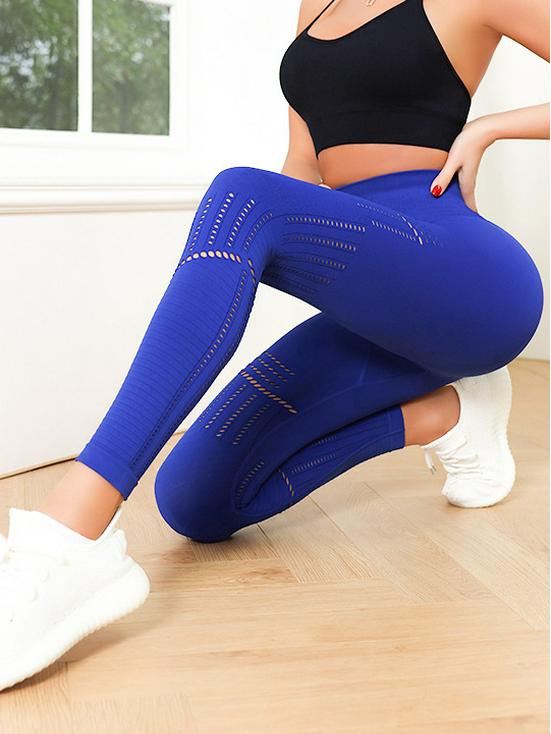 2025 Seamless High Waist Mesh Yoga Pants - Women's Fitness Leggings