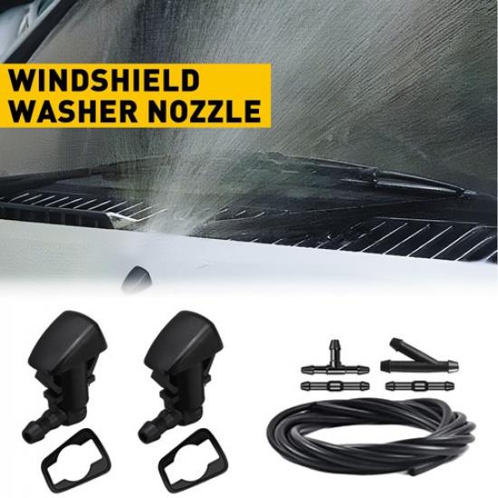 2pcs Windshield Washer Nozzle for Ford F250 F450 F350 F550 Super Duty 2011-2016