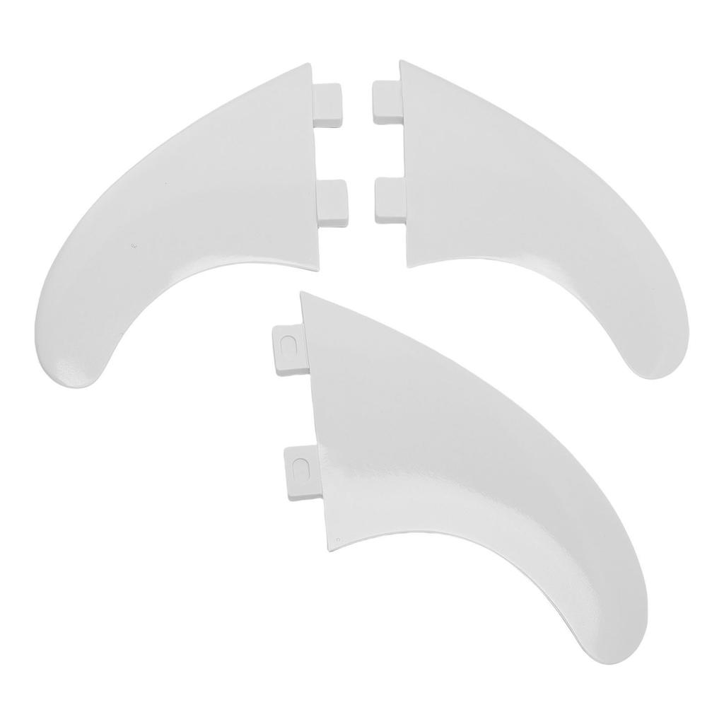 3Pcs Surfboard Thruster Fins Set PVC Surf Fin Left Right Middle Surfing Longboard Shortboard Accessories